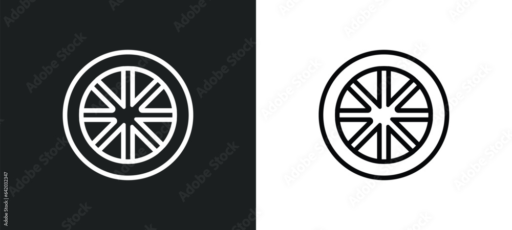 lime icon isolated in white and black colors. lime outline vector icon from gastronomy collection for web, mobile apps and ui.