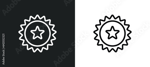 bonus icon isolated in white and black colors. bonus outline vector icon from gaming collection for web, mobile apps and ui.