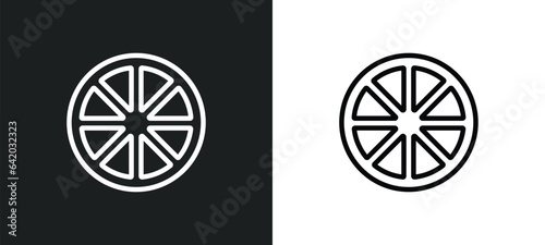 trivial icon isolated in white and black colors. trivial outline vector icon from gaming collection for web, mobile apps and ui. photo