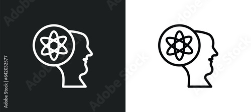 realization icon isolated in white and black colors. realization outline vector icon from general collection for web, mobile apps and ui.