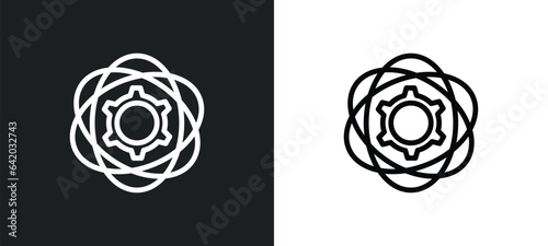 core values icon isolated in white and black colors. core values outline vector icon from general collection for web, mobile apps and ui.