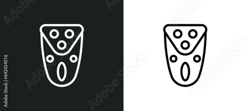 electric razor icon isolated in white and black colors. electric razor outline vector icon from hygiene collection for web, mobile apps and ui.