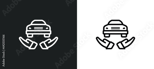 excessive weight for the vehicle icon isolated in white and black colors. excessive weight for the vehicle outline vector icon from insurance collection for web, mobile apps and ui.