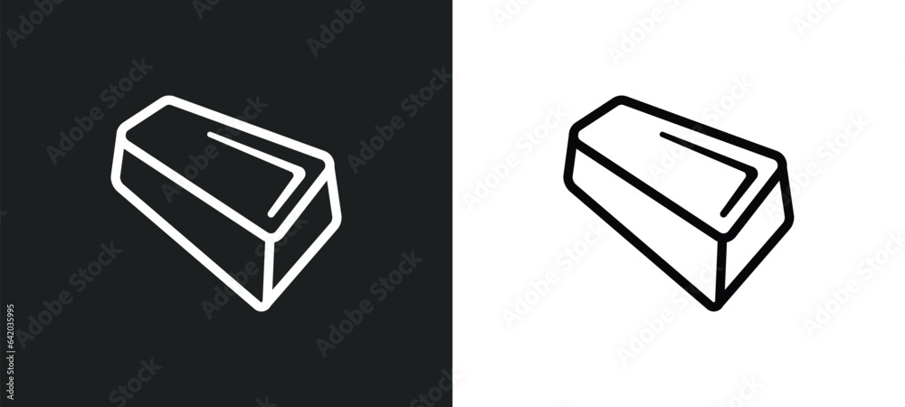 gold bar icon isolated in white and black colors. gold bar outline vector icon from luxury collection for web, mobile apps and ui. gold bar icon isolated in white and black colors. gold bar outline vector icon from luxury collection for web, mobile apps and ui.