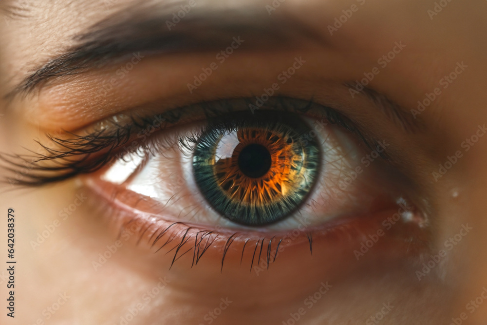 Fototapeta premium Exploring the Beauty of an Eye