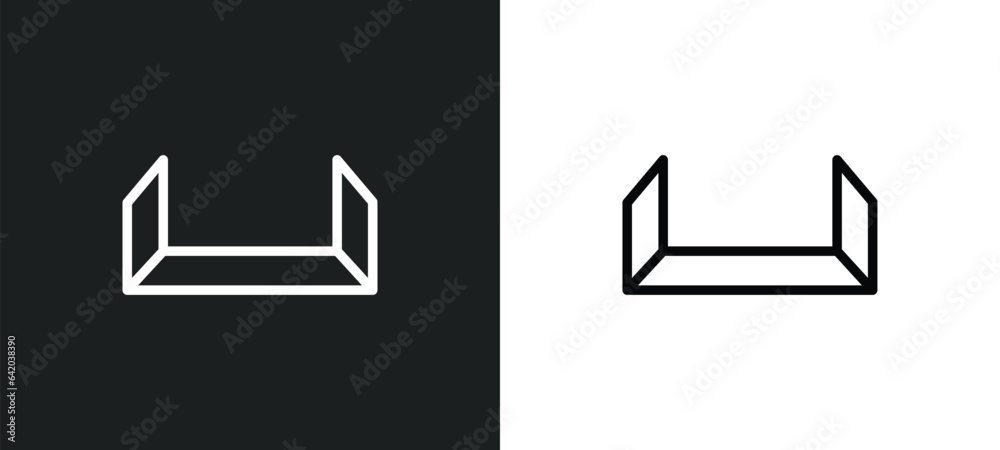 3d text icon isolated in white and black colors. 3d text outline vector icon from cinema collection for web, mobile apps and ui. 3d text icon isolated in white and black colors. 3d text outline vector icon from cinema collection for web, mobile apps and ui.