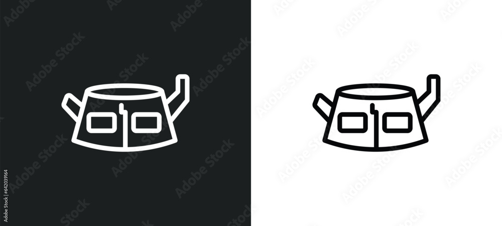 stump house icon isolated in white and black colors. stump house outline vector icon from nature collection for web, mobile apps and ui. stump house icon isolated in white and black colors. stump house outline vector icon from nature collection for web, mobile apps and ui.