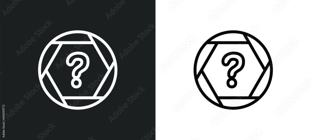 question mark button icon isolated in white and black colors. question ...