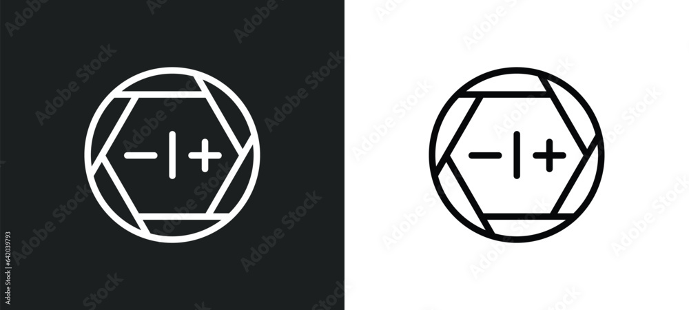 basic mathematical icon isolated in white and black colors. basic mathematical outline vector icon from signs collection for web, mobile apps and ui.