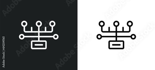 multitasking man icon isolated in white and black colors. multitasking man outline vector icon from web collection for web, mobile apps and ui.