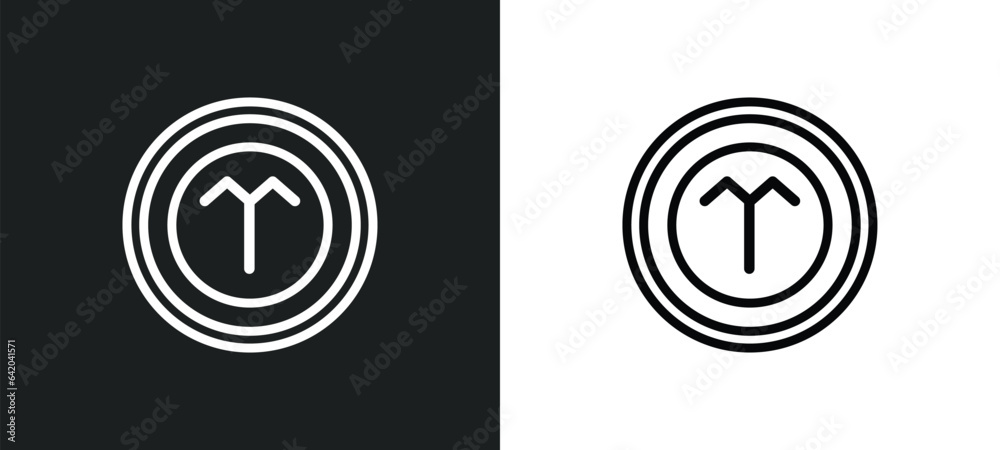 hope icon isolated in white and black colors. hope outline vector icon from zodiac collection for web, mobile apps and ui. hope icon isolated in white and black colors. hope outline vector icon from zodiac collection for web, mobile apps and ui.