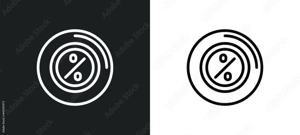 ratio icon isolated in white and black colors. ratio outline vector icon from marketing collection for web, mobile apps and ui. ratio icon isolated in white and black colors. ratio outline vector icon from marketing collection for web, mobile apps and ui.