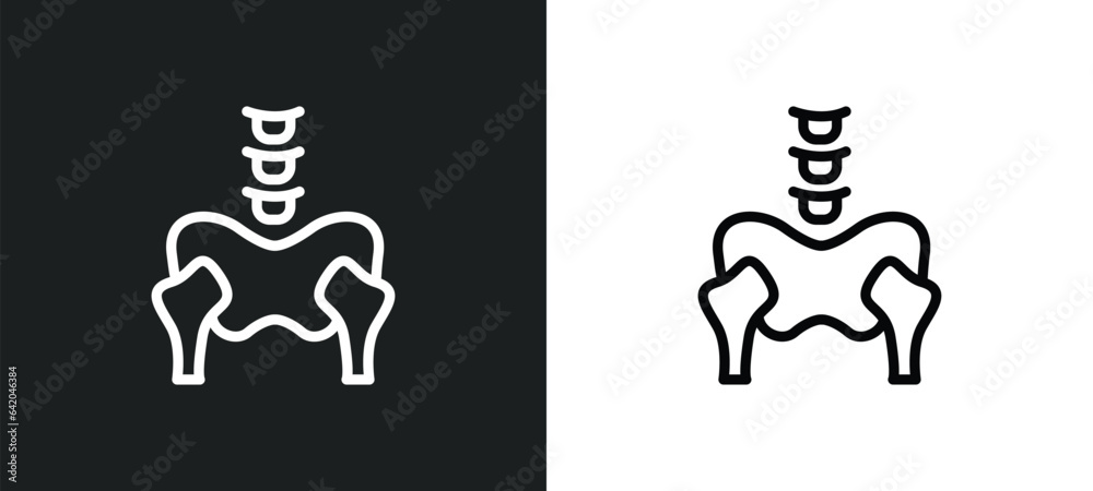 p icon isolated in white and black colors. p outline vector icon from medical collection for web, mobile apps and ui.