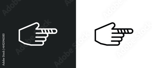 hurted finger with bandage icon isolated in white and black colors. hurted finger with bandage outline vector icon from medical collection for web, mobile apps and ui.
