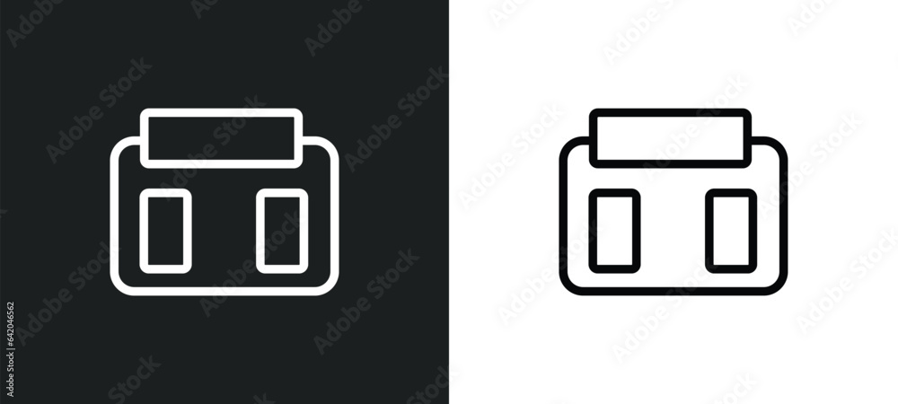 body weight icon isolated in white and black colors. body weight outline vector icon from miscellaneous collection for web, mobile apps and ui. body weight icon isolated in white and black colors. body weight outline vector icon from miscellaneous collection for web, mobile apps and ui.