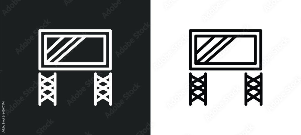 big screen icon isolated in white and black colors. big screen outline vector icon from music and multimedia collection for web, mobile apps and ui. big screen icon isolated in white and black colors. big screen outline vector icon from music and multimedia collection for web, mobile apps and ui.