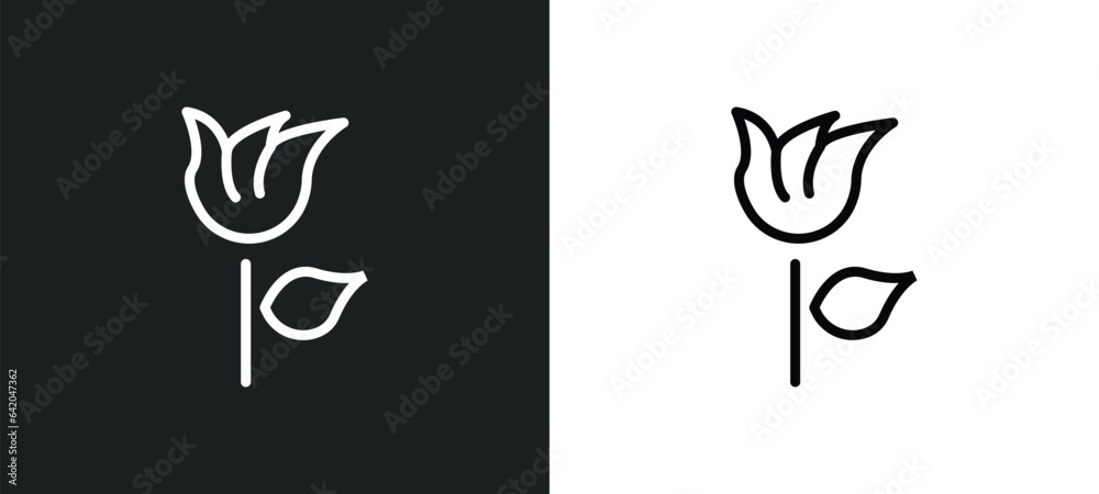 knapweed icon isolated in white and black colors. knapweed outline vector icon from nature collection for web, mobile apps and ui.