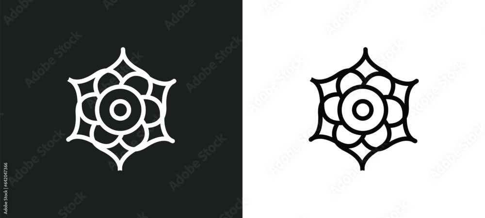 jonquil icon isolated in white and black colors. jonquil outline vector icon from nature collection for web, mobile apps and ui. jonquil icon isolated in white and black colors. jonquil outline vector icon from nature collection for web, mobile apps and ui.
