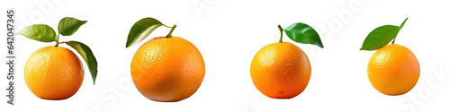transparent background with a tangerine photo