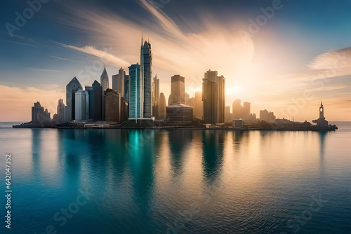 country skyline at sunset © ABDUL