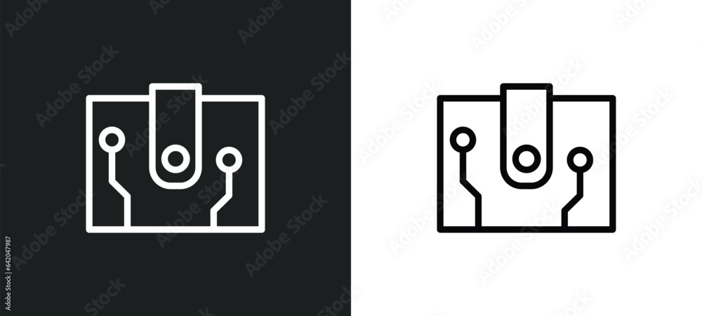 smart wallet icon isolated in white and black colors. smart wallet outline vector icon from other collection for web, mobile apps and ui. smart wallet icon isolated in white and black colors. smart wallet outline vector icon from other collection for web, mobile apps and ui.