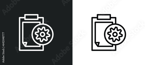 practice icon isolated in white and black colors. practice outline vector icon from productivity collection for web, mobile apps and ui.