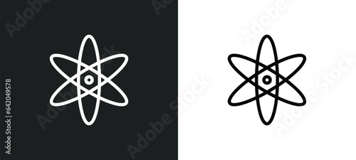 agticism icon isolated in white and black colors. agticism outline vector icon from religion collection for web, mobile apps and ui.