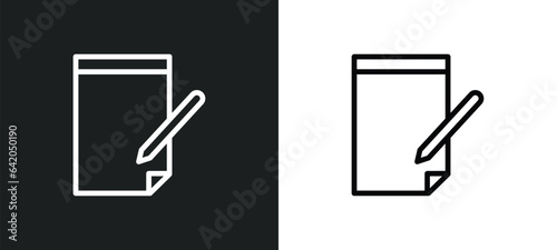 suggestion icon isolated in white and black colors. suggestion outline vector icon from social media collection for web, mobile apps and ui.