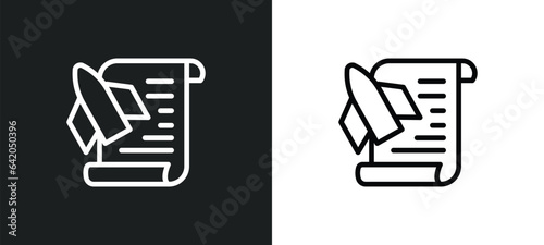 resources icon isolated in white and black colors. resources outline vector icon from startup stategy and collection for web, mobile apps and ui.