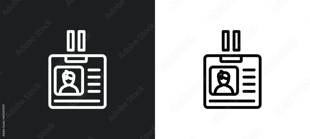 visitor? icon isolated in white and black colors. visitor? outline vector icon from strategy collection for web, mobile apps and ui.