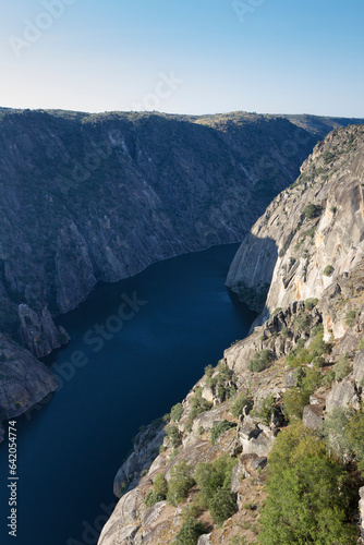 Aldeadavila dam from the Mirador del Fraile, Las Arribes del Duero, Aldeadavila de la Ribera, Salamanca, Spain © Francisco Javier Gil