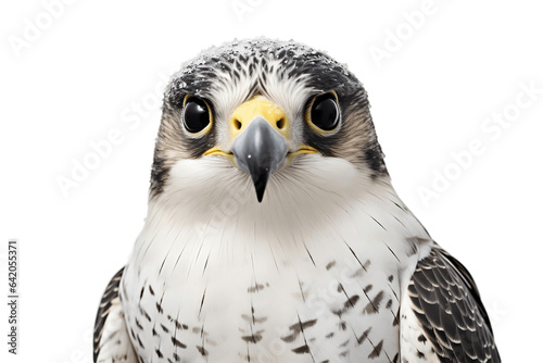 Falcon with Transparent Background, AI