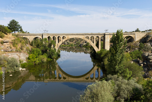 Bridge of Ledesma, Salamanca, Castilla y Leon, Spain