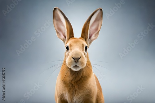 portrait of a rabbit © tippapatt