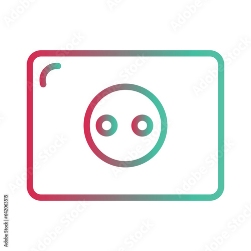 Electric Plug Socket Icon