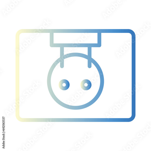 Electric Socket Stub Icon