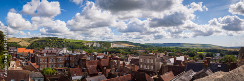 Lewes from Lewes Castle photo