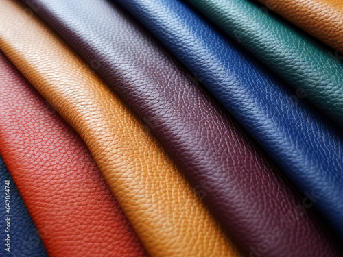 Colourful quality leathers