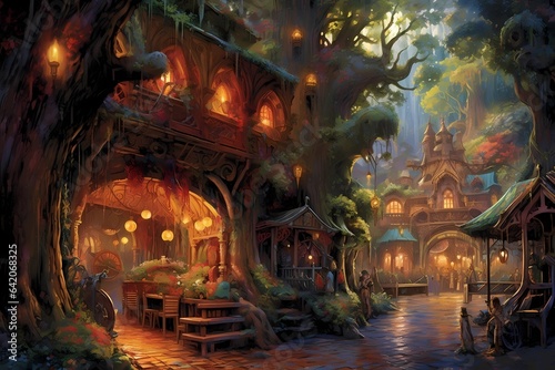 Enchanted Forest Marketplace © Gayan