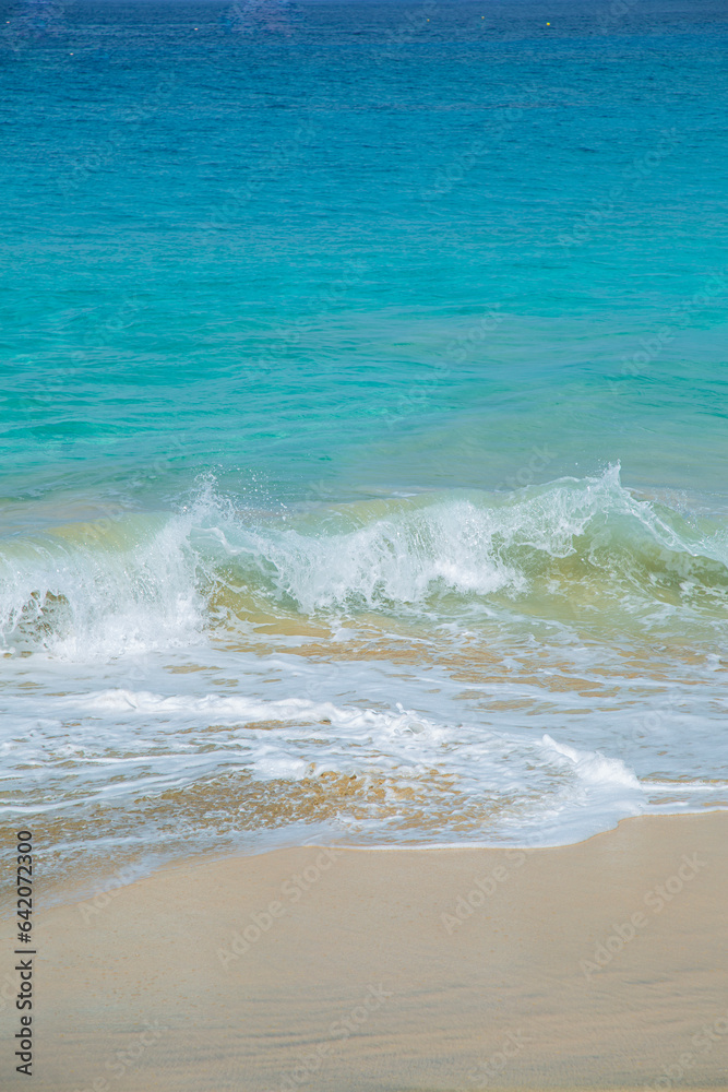 Beautiful beach in Maio Island in Cape Verde. With their soft sands, azure waters, and tranquil ambiance, they offer a serene tropical paradise. Beautiful beach in Maio Island in Cape Verde. With their soft sands, azure waters, and tranquil ambiance, they offer a serene tropical paradise.