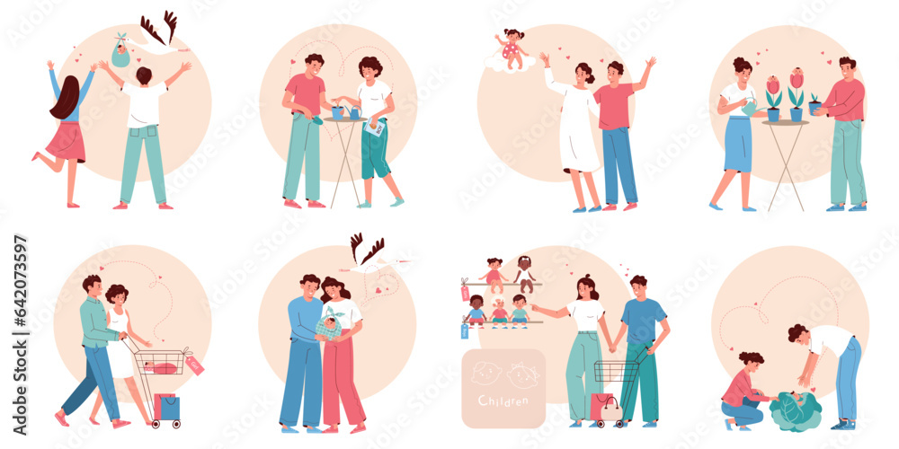 Children Birth Flat Set Children Birth Flat Set