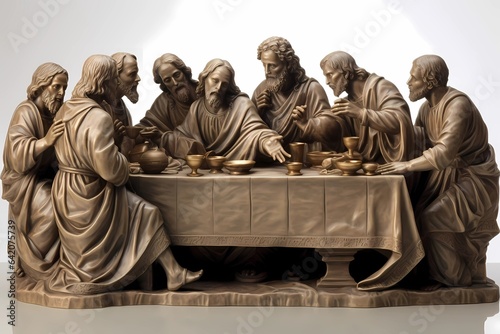 Divine Gathering: Jesus And His Devoted Disciples Fototapeta