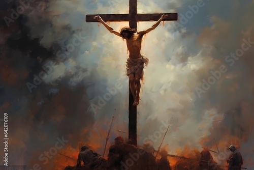 Spiritual Resonance: The Crucifixion