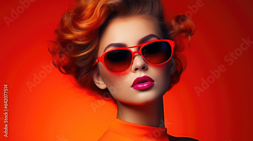 High-Style Sunglasses Portrait