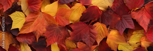 Autumnal Beauty: Textured Fall Leaves