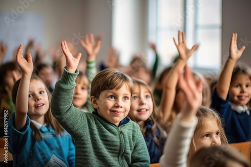 Young Scholars Eager to Answer Teacher s Questions