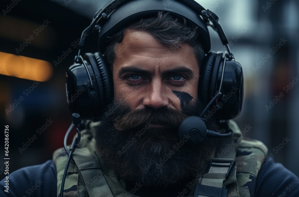 Special operations soldier, military. Generative AI Special operations soldier, military. Generative AI