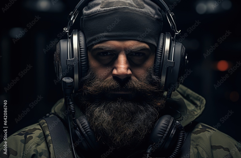 Special operations soldier, military. Generative AI Special operations soldier, military. Generative AI