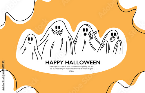 Greeting card for your Halloween design