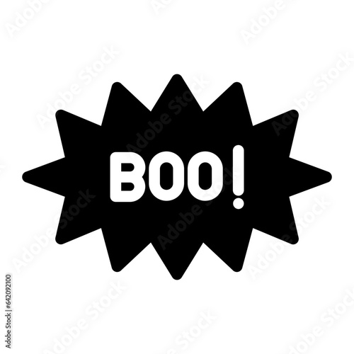 boo glyph icon